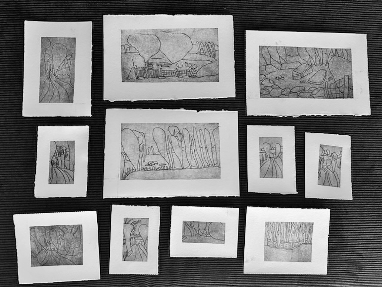 Gravures de Adèle Chaplain